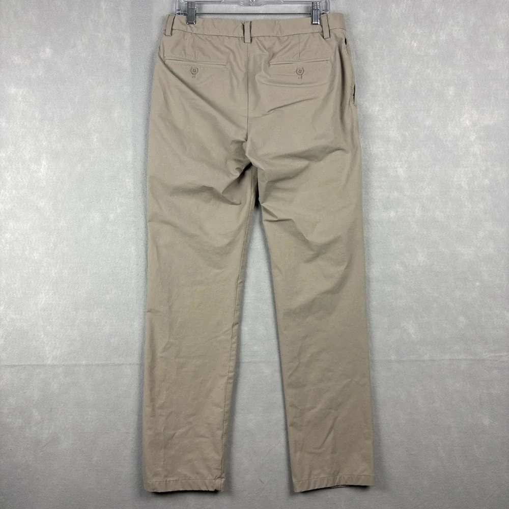 Vineyard Vines On The Go OTG Pants Mens 32x32 Beige Performance Stretch Golf